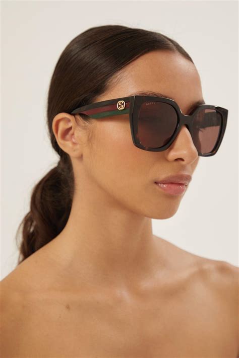 gucci sunglasses gg0228s|gucci havana square sunglasses.